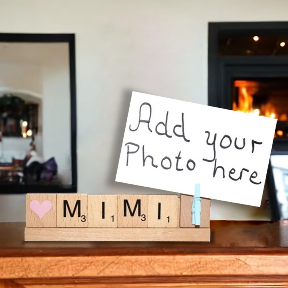 Mimi Photo, Mimi Gift, Grammy Photo Holder, Grammy Frame, Mom Gift，Mothers Day Gift.