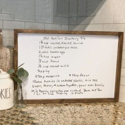 Personalized Recipe, Handwritten Recipe Wood Sign,Mom Gift.