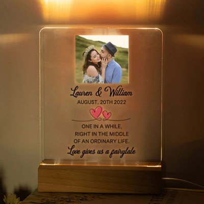 Engagement Gifts for Couple, Newly Engaged Gifts for Couple, Engagement Frame, Personalized Custom Gift